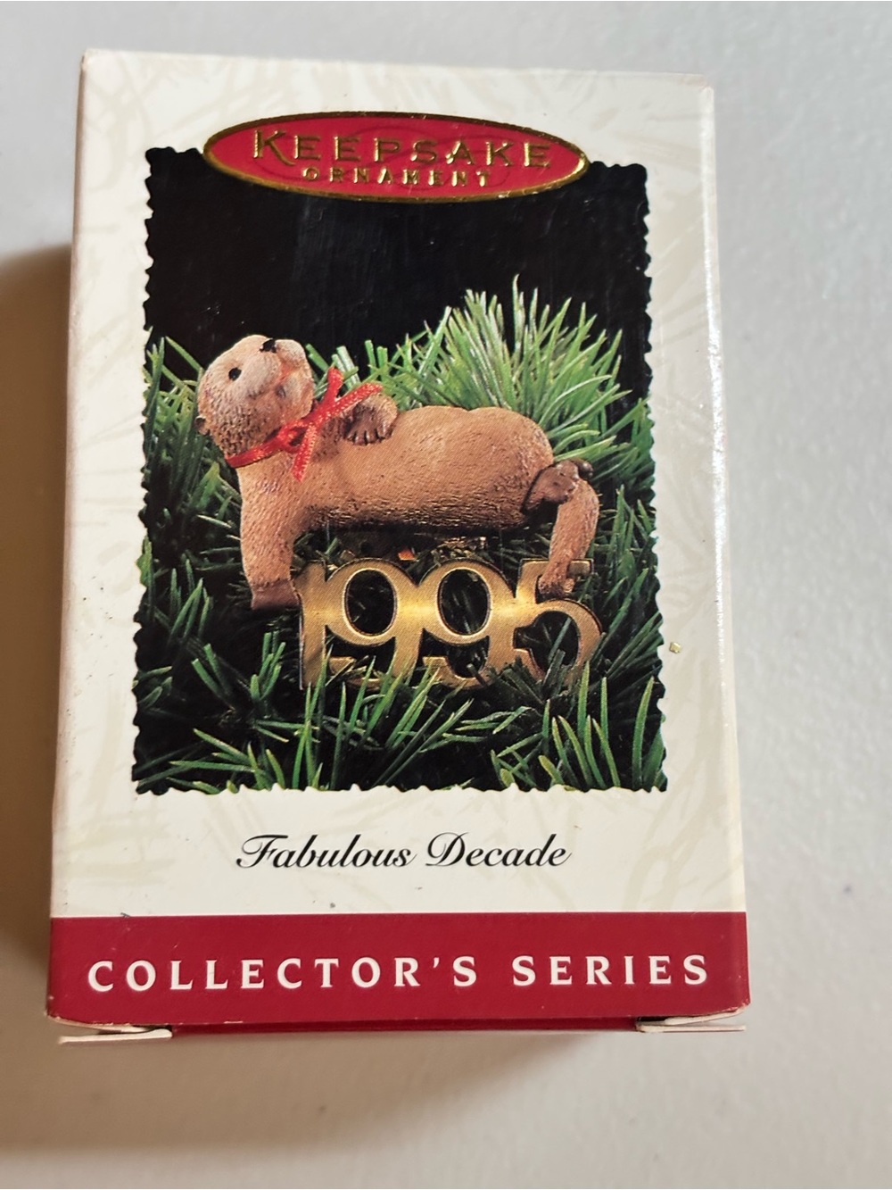Hallmark Keepsake Ornament Fabulous Decade 1995 Collectors Series.